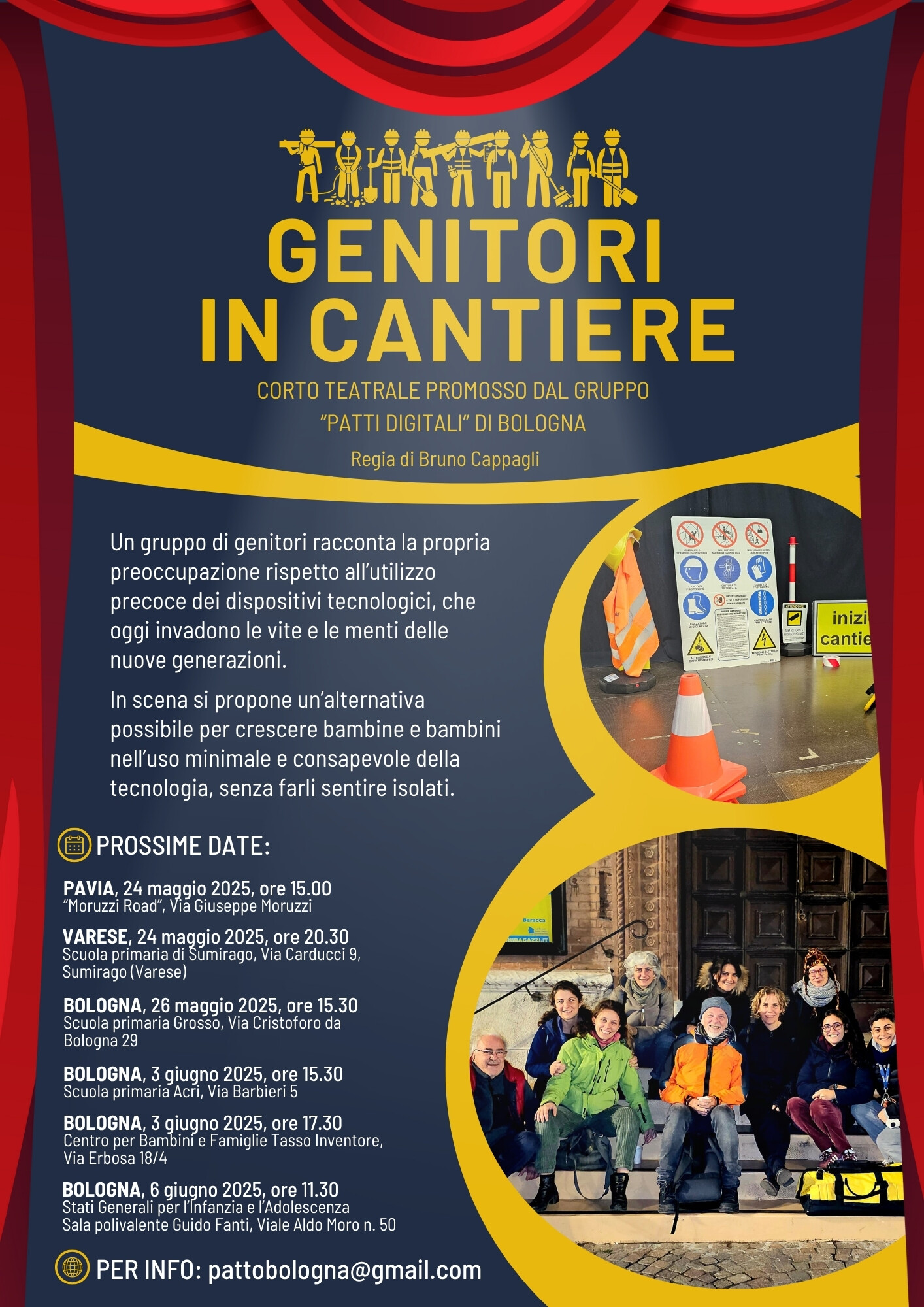 copertina di Genitori in Cantiere