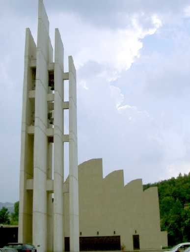 Chiesa di Riola su progetto di Alvar Aalto