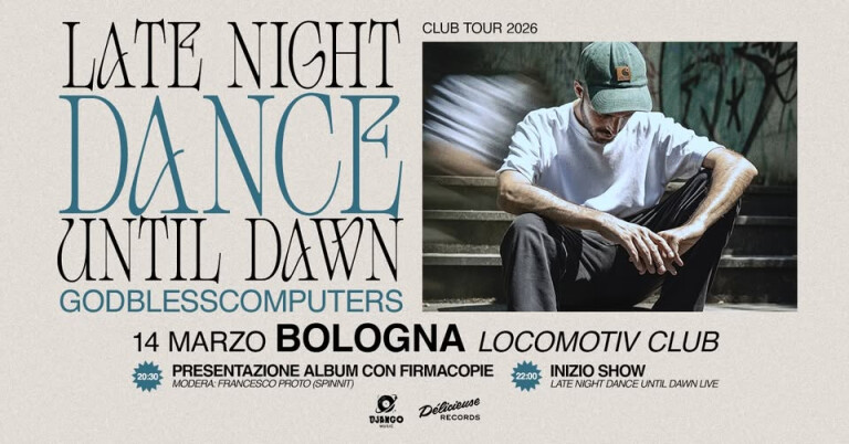 immagine di GODBLESSCOMPUTERS – special night album première