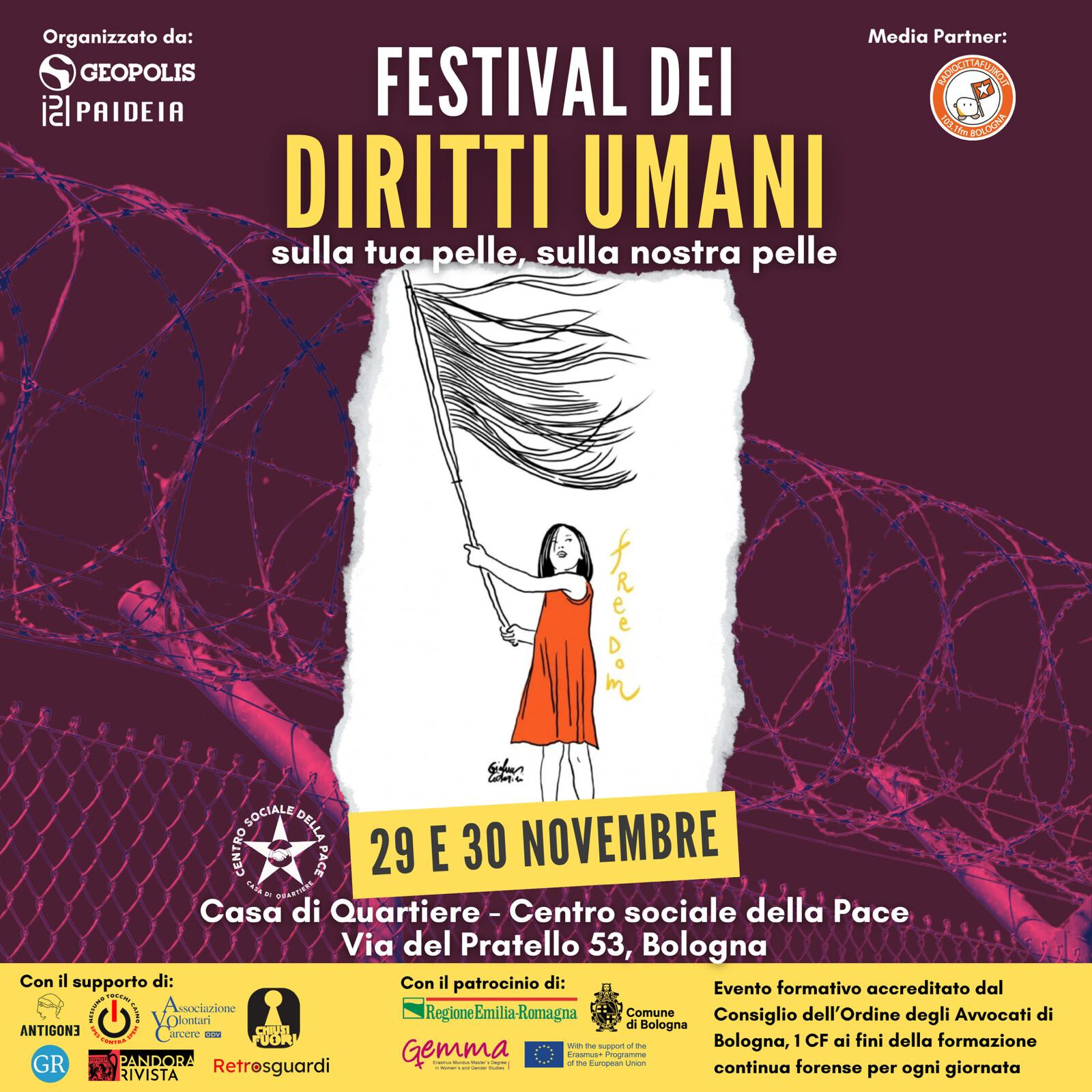 Festival dei Diritti Umani - Sulla tua pelle, sulla nostra pelle