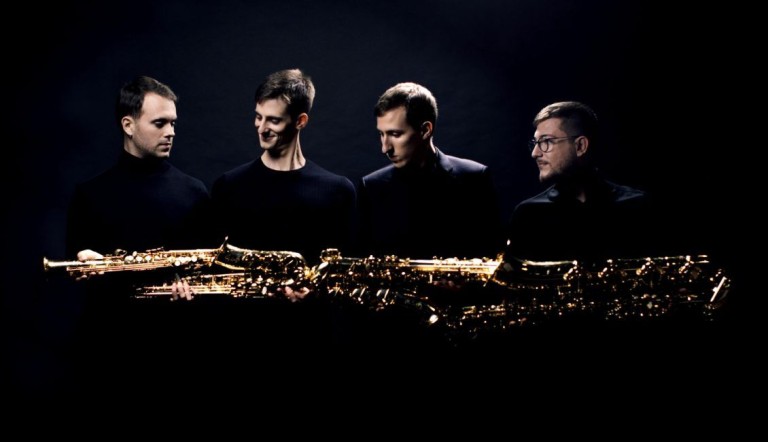 copertina di Kebyart Saxophone Quartet, Pablo Barragán, Albert Cano Smit