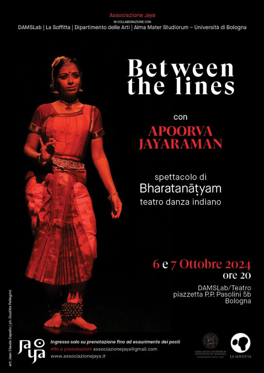 copertina di Between the lines  con Apoorva Jayaraman