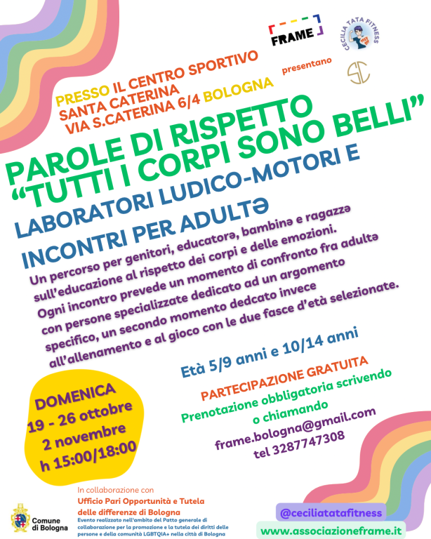 immagine di Parole di rispetto. Tutti i corpi sono belli