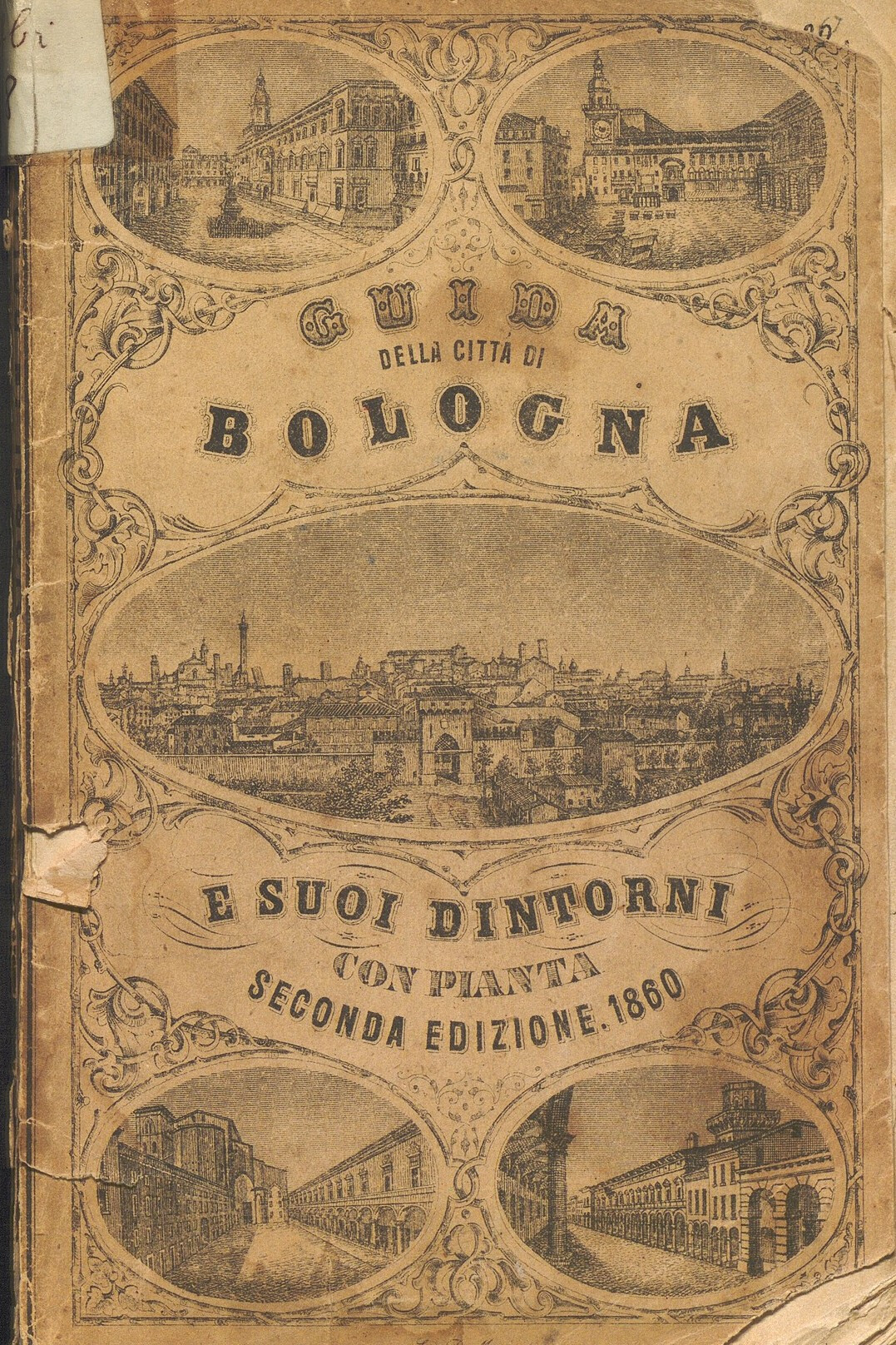 cover of Guide di Bologna. Per viaggiatori, forestieri e curiosi