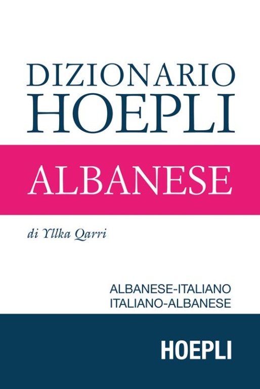 copertina di Dizionario di albanese: albanese-italiano, italiano-albanese