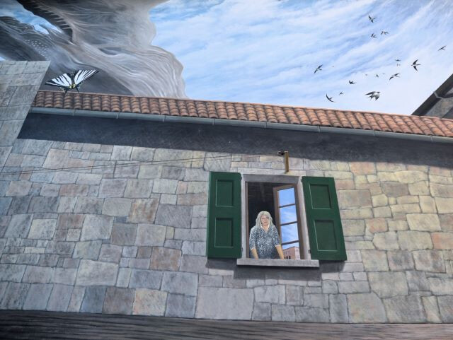 Il murale "GenerAzioni"