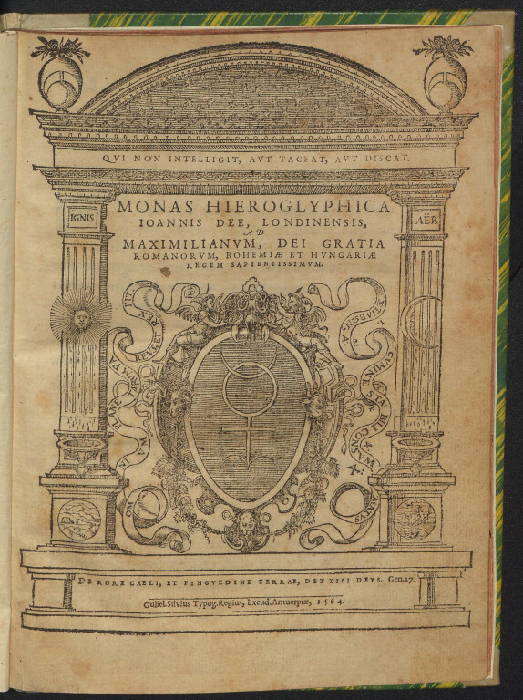 immagine di John Dee, Monas Hieroglyphica (1564)