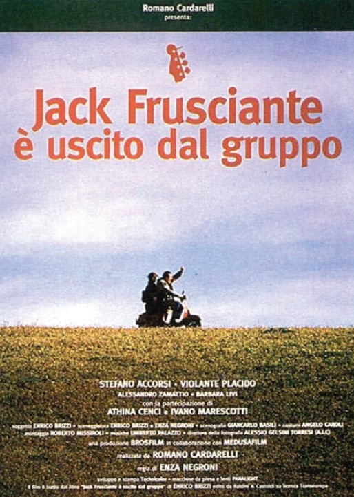 copertina di Jack frusciante è uscito dal gruppo