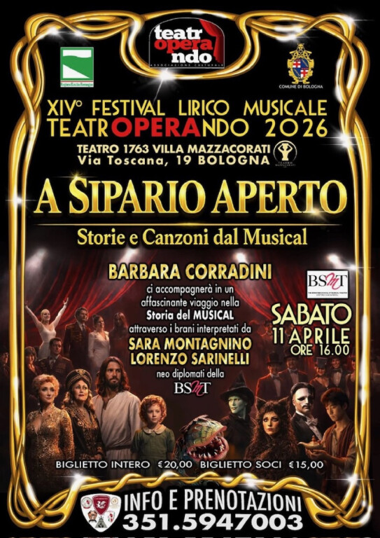 immagine di A sipario aperto – Storie e canzoni dal musical