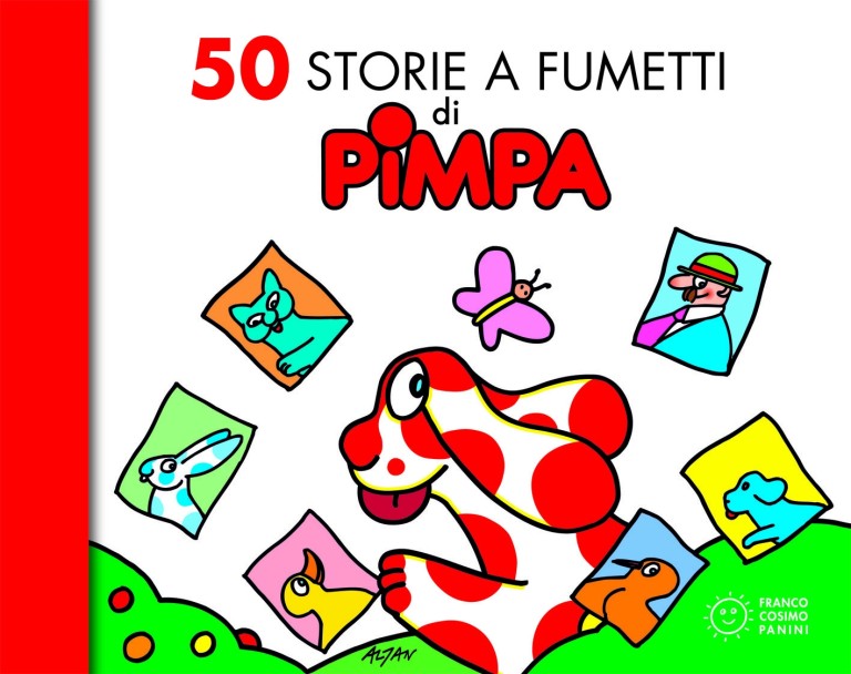 copertina di 50 storie a fumetti di Pimpa Altan, Franco Cosimo Panini, 2012