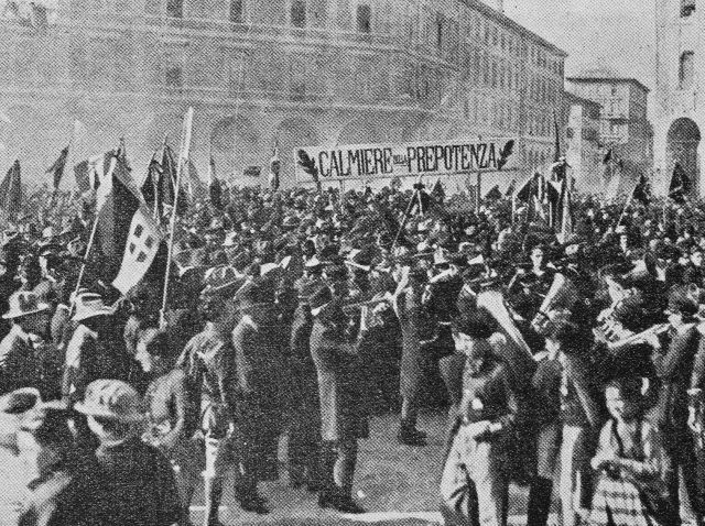 Adunata dei Fasci a Bologna nel 1921