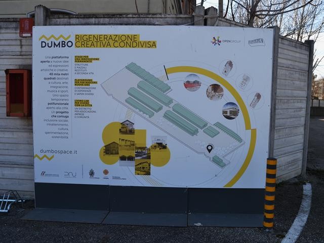 "DumBo" spazio di rigenerazione urbana condivisa - via Casarini (BO)