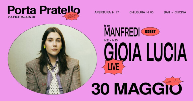 cover of Gioia Lucia, Manfredi dj set