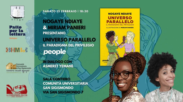 copertina di Universo parallelo. Il paradigma del privilegio 