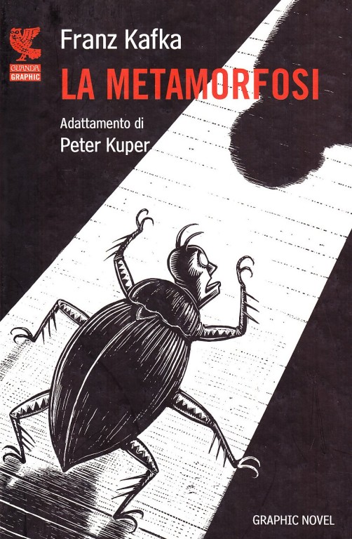 copertina di Peter Kuper, La metamorfosi, Parma, Guanda Graphic, 2008