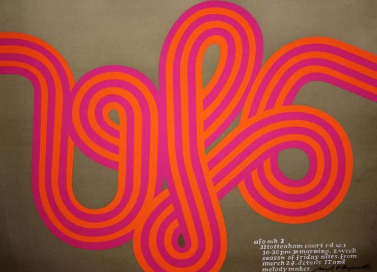 copertina di Psichedelia - Un viaggio nella cultura visiva degli anni Sessanta