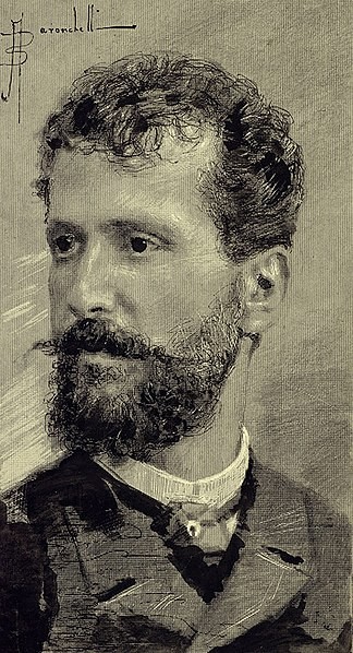 Ritratto di Luigi Mancinelli, compositore (1848-1921)