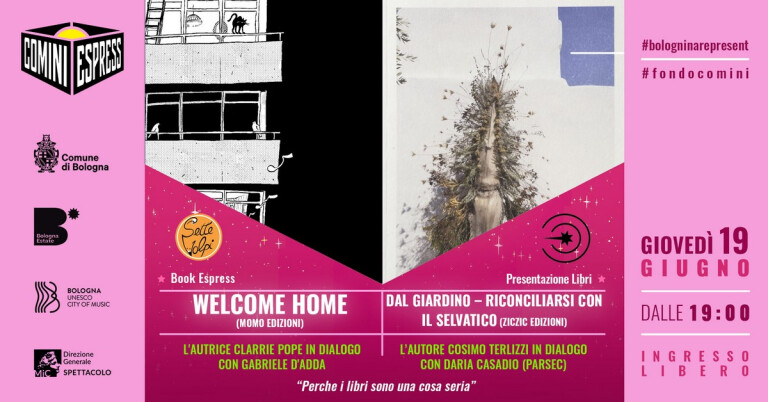 copertina di Book Espress | Welcome Home + Dal giardino
