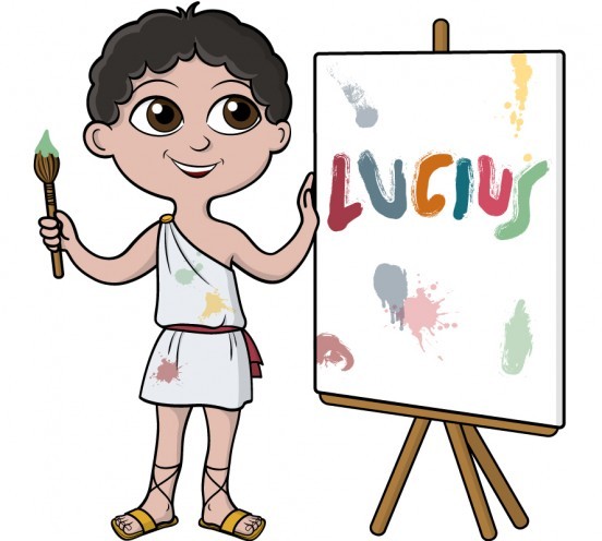 copertina di I pittori di Pompei for kids
