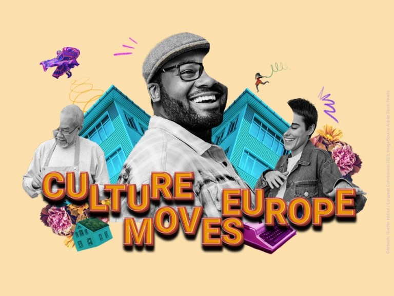 copertina di Culture Moves Europe - Secondo bando di residenza rivolto a enti ospitanti