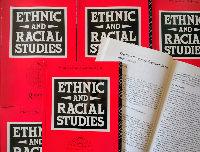copertina di Ethnic and racial studies