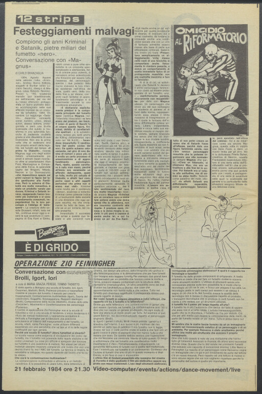 image de «Metrò» e il fumetto a Bologna