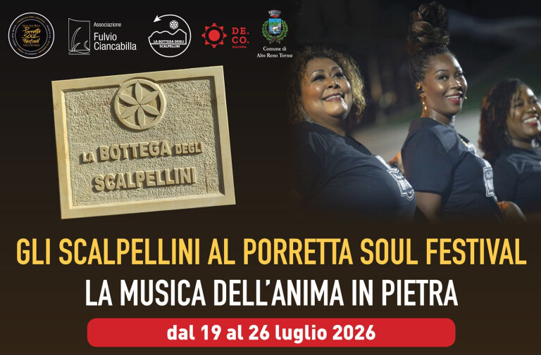 copertina di Gli Scalpellini al Porretta Soul Festival 2026