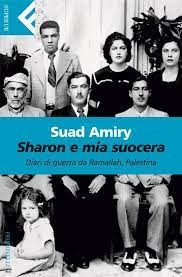 copertina di Sharon e mia suocera: diari di guerra da Ramallah, Palestina