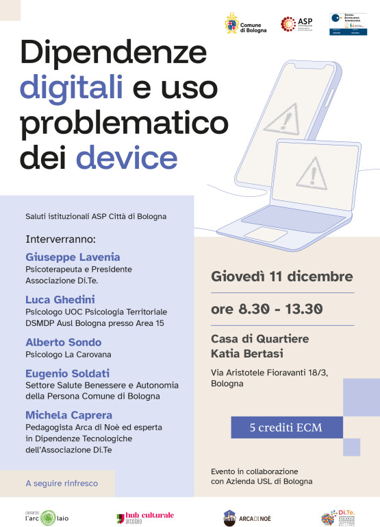 immagine di Dipendenze digitali e uso problematico dei device