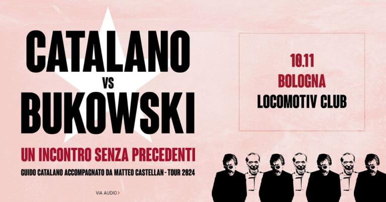 copertina di CATALANO VS BUKOWSKI