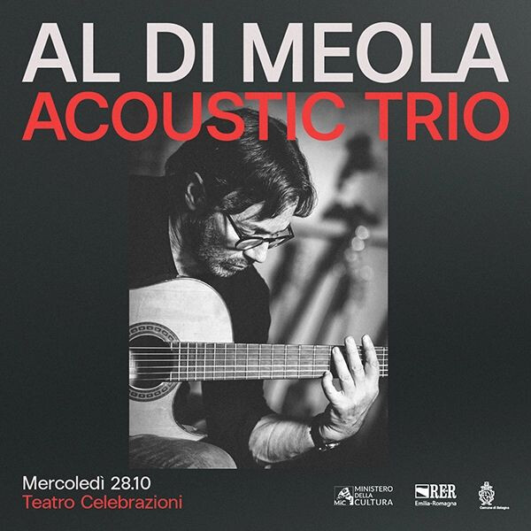 copertina di Al di Meola Acoustic Trio