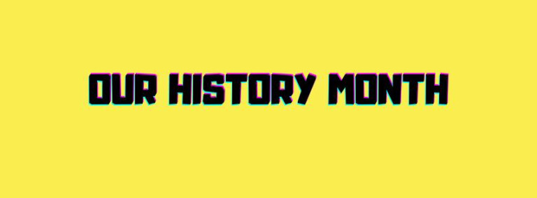 copertina di Our History Month