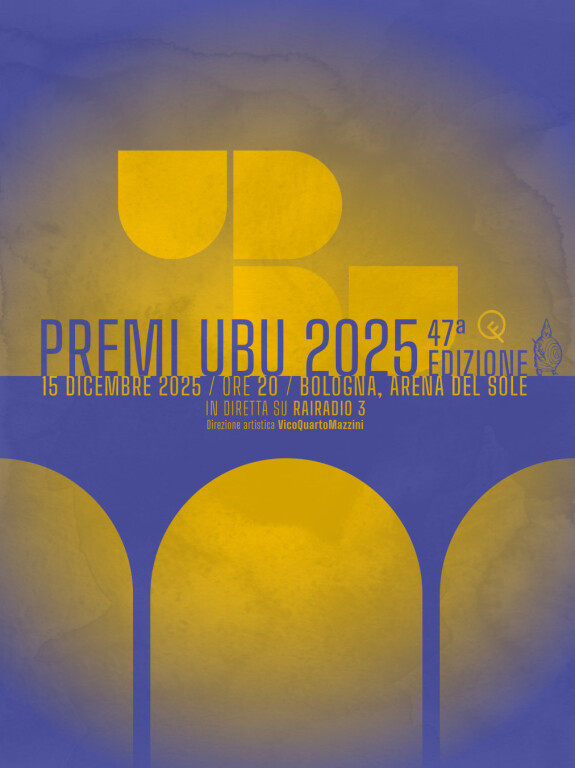 copertina di Consegna dei Premi UBU 2025