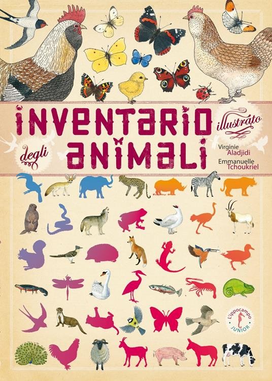 copertina di Inventario illustrato degli animali