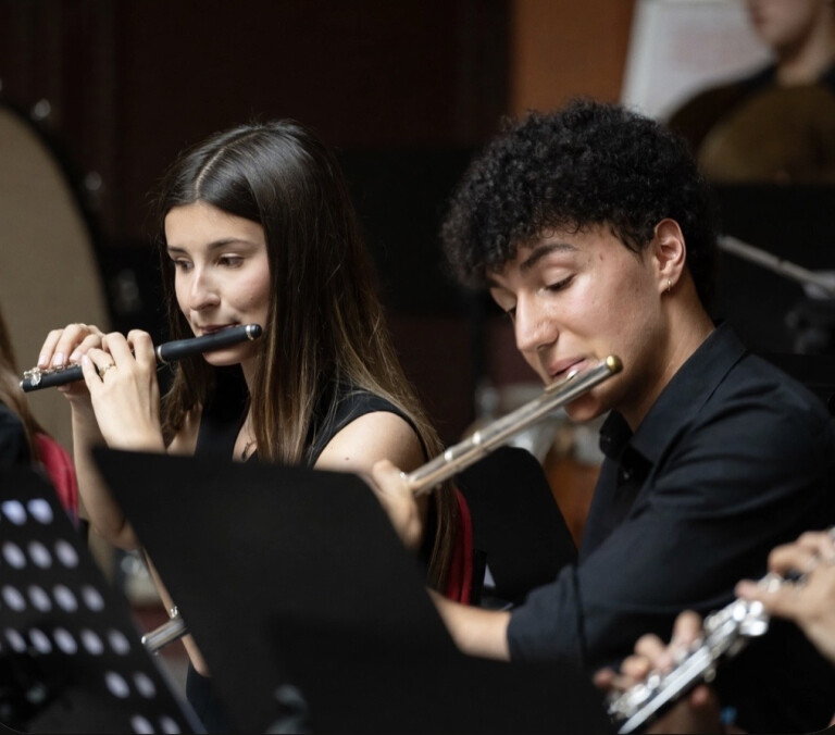 copertina di Virtuosismi per flauto e pianoforte