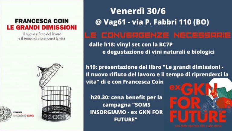 copertina di Le grandi dimissioni
