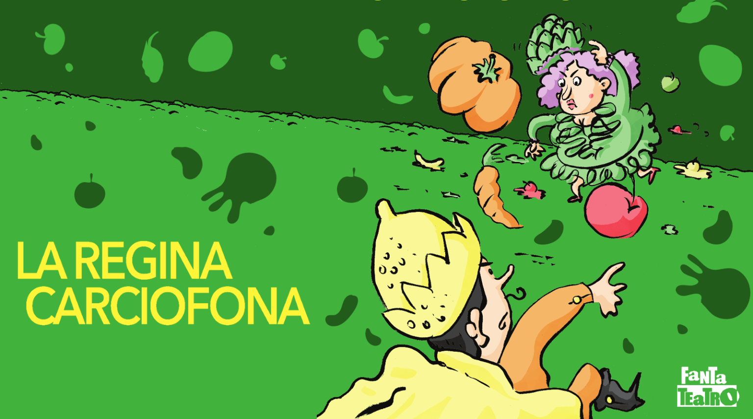copertina di La regina carciofona – Fantateatro/Alto Music srl