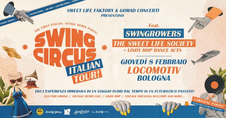 couverture de Swing Circus Carnival Party