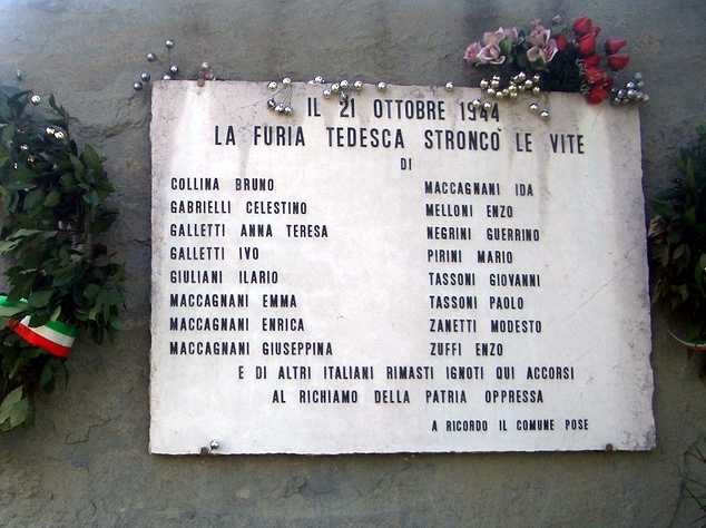 Il monumento a ricordo delle vittime della battaglia di Vigorso - particolare