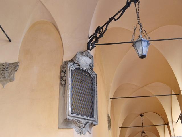 Palazzo Torfanini - portico - particolare