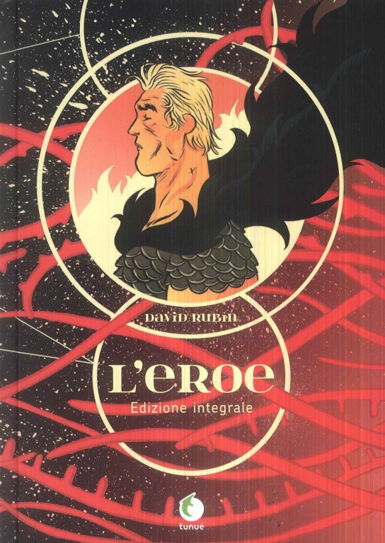 copertina di David Rubin, L' eroe, Latina, Tunué, 2017
