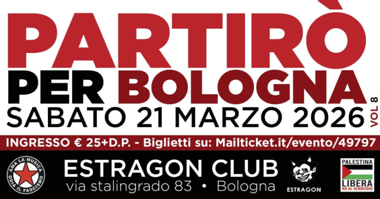 immagine di Partirò per Bologna - Vol. 8