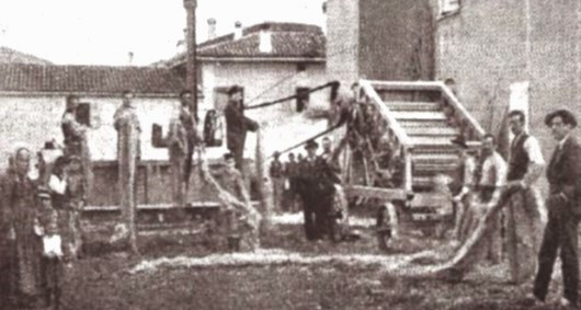 La macchina decanapulatrice di Clemente Bonvicini