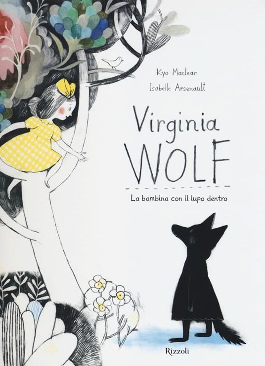 copertina di Virginia Wolf. La bambina con il lupo dentro