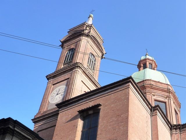 Il campanile della chiesa dei Santi Bartolomeo e Gaetano