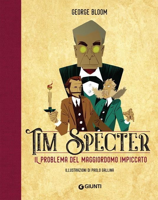 copertina di Tim Specter. Il problema del maggiordomo impiccato