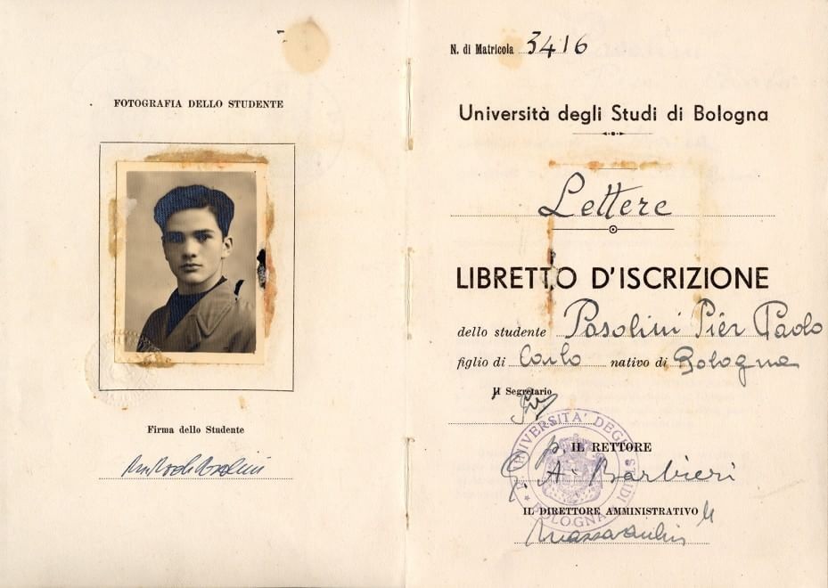copertina di Visita guidata alla mostra Pasolini ’42. La formazione bolognese di un giovane intellettuale
