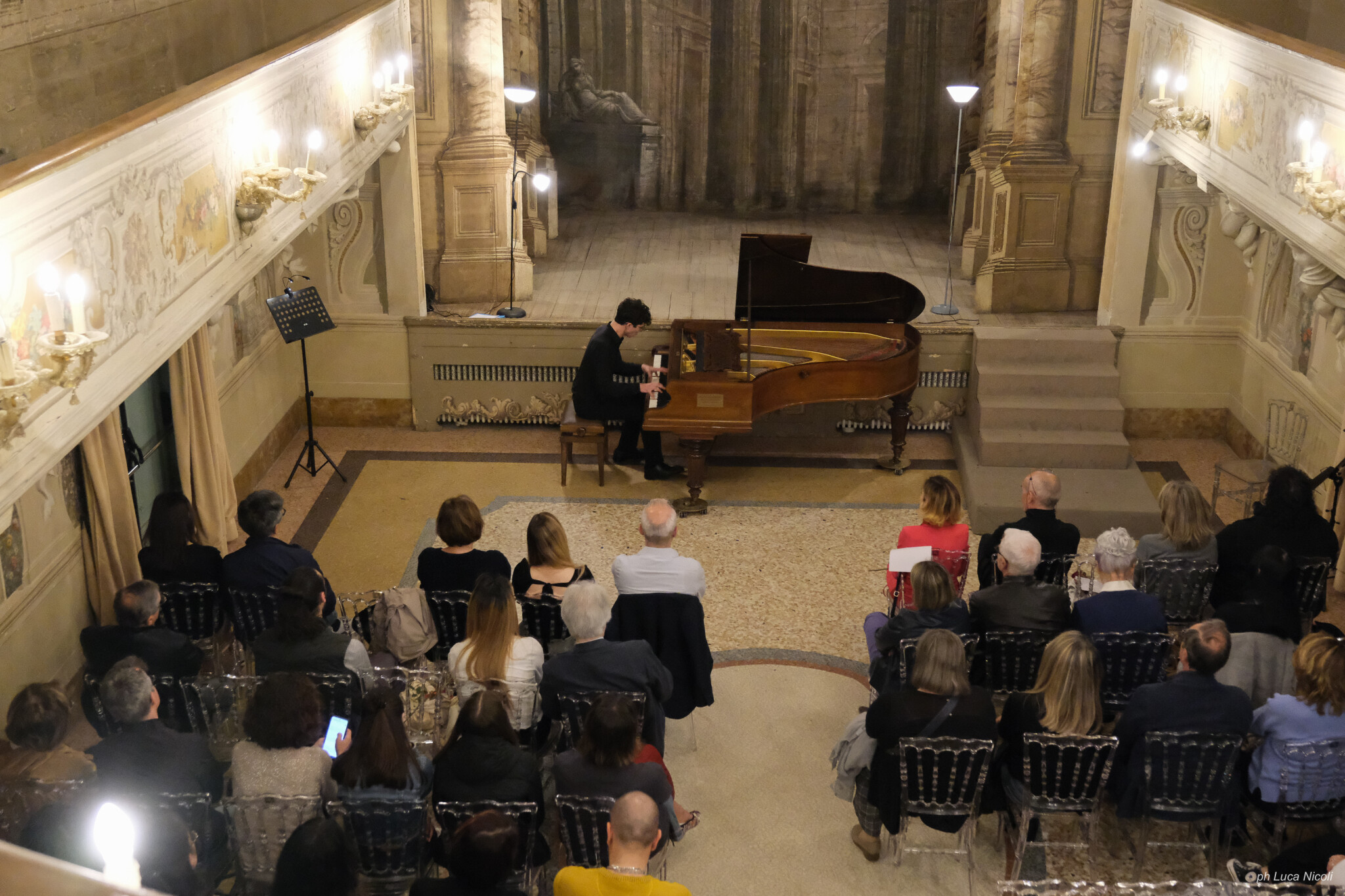 copertina di Melodie al pianoforte