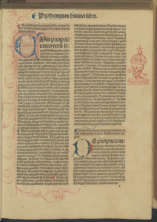 Bartolomeo Anglico, De proprietatibus rerum (1491)