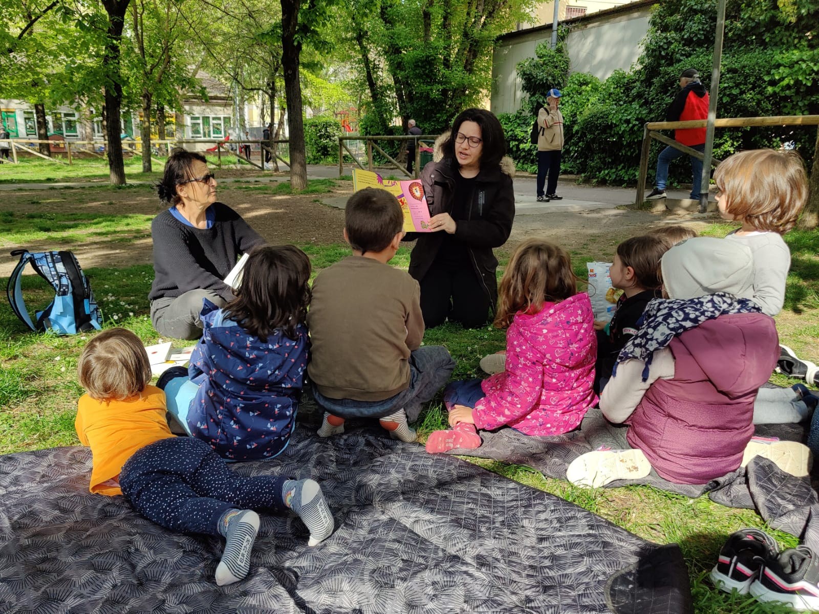 copertina di Letture al parco